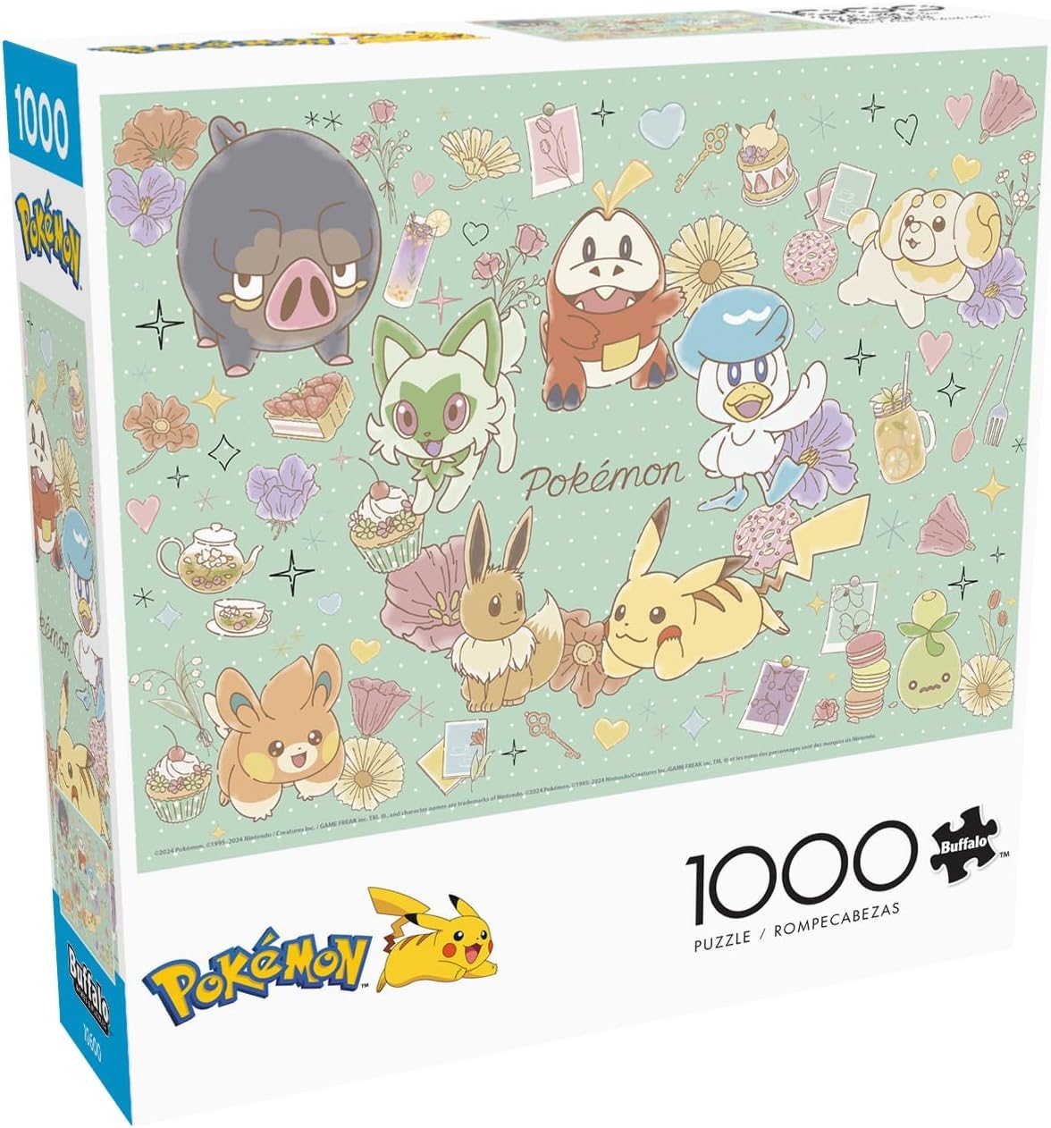 Amazon | Buffalo Games - ポケモン - フラワーカフェ - 大人のための